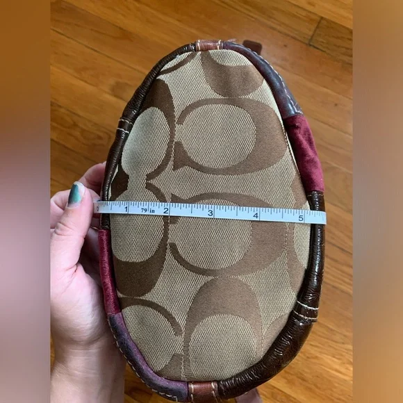 COACH Vintage Holiday patchwork Bleeker limited crossbody bag 11356 - Picture 16 of 16